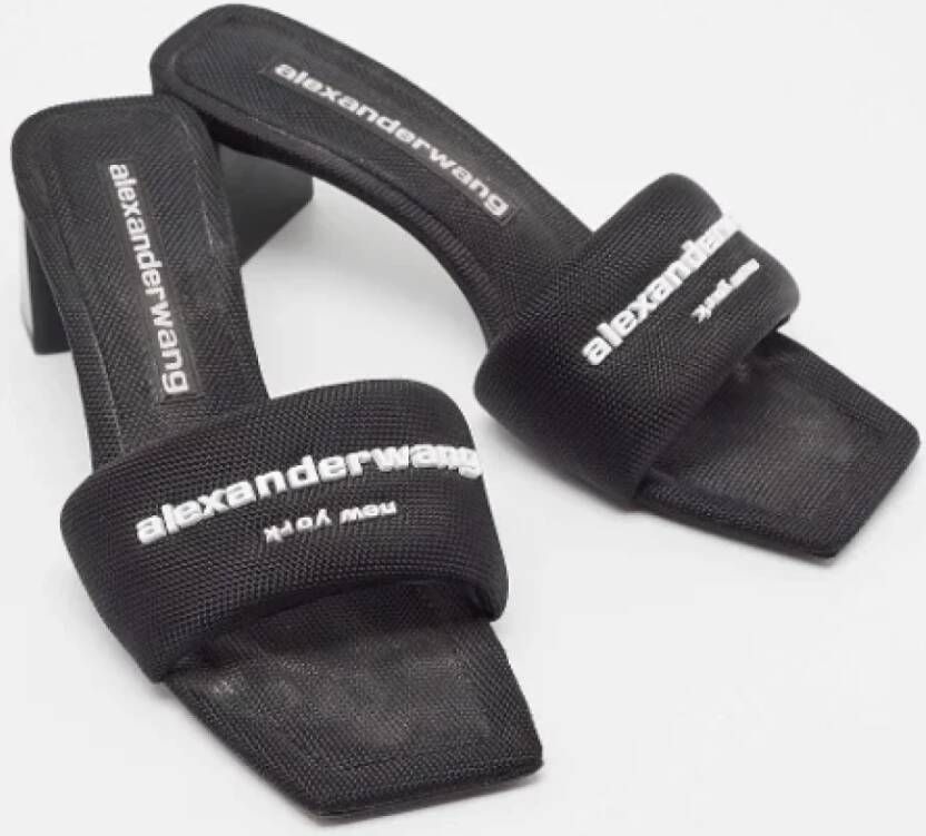 Alexander Wang Pre-owned Canvas sandals Black Dames