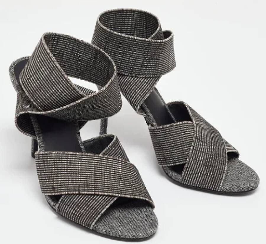 Alexander Wang Pre-owned Canvas sandals Gray Dames