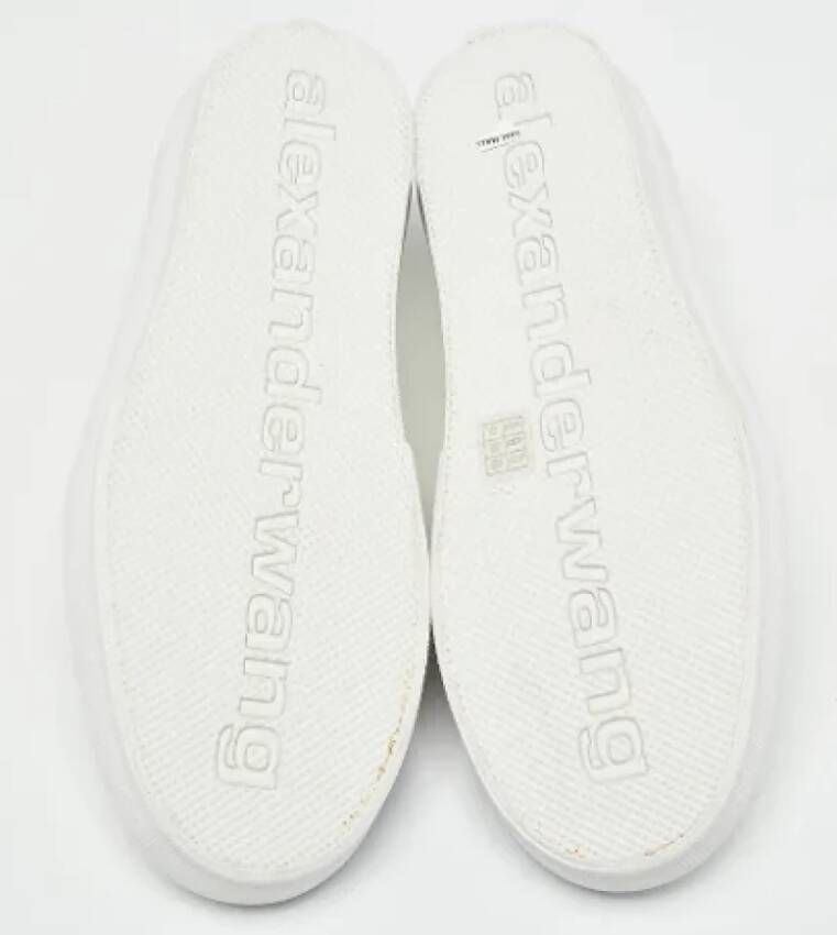 Alexander Wang Pre-owned Canvas sneakers White Dames