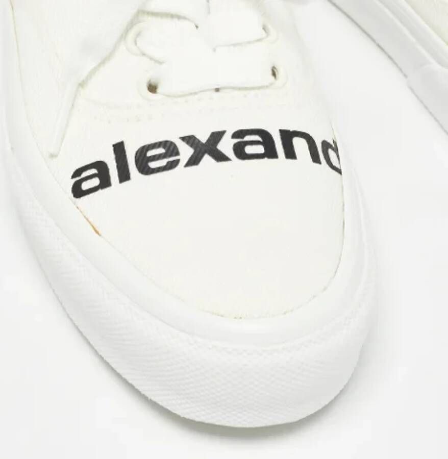 Alexander Wang Pre-owned Canvas sneakers White Dames