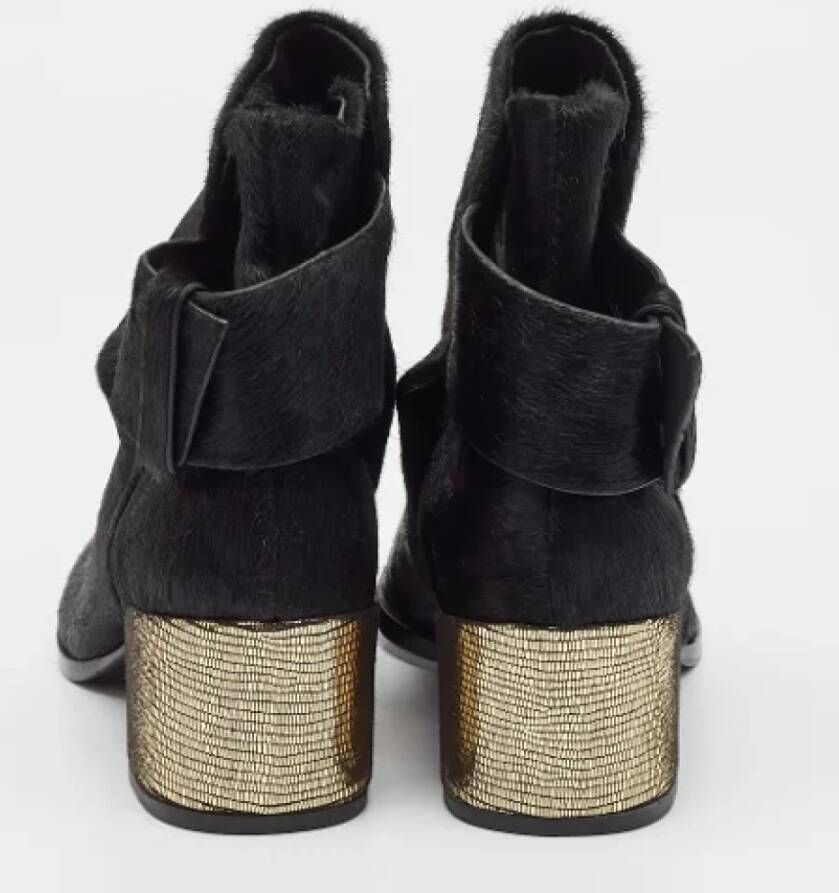 Alexander Wang Pre-owned Fabric boots Black Dames