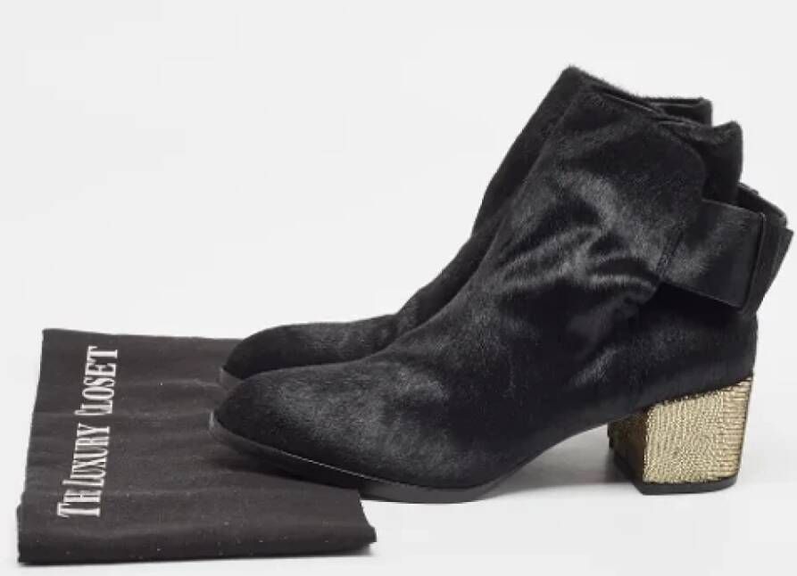 Alexander Wang Pre-owned Fabric boots Black Dames