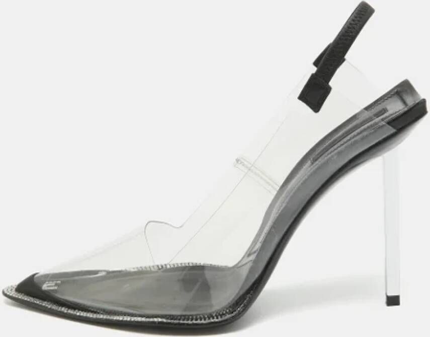 Alexander Wang Pre-owned Fabric heels White Dames