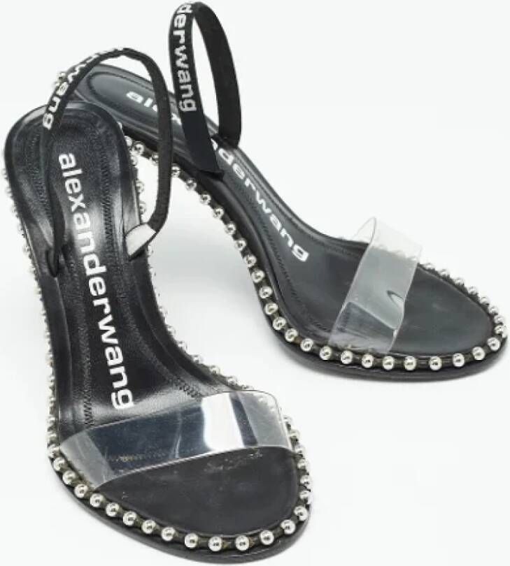 Alexander Wang Pre-owned Fabric sandals Black Dames