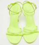 Alexander Wang Pre-owned Fabric sandals Green Dames - Thumbnail 2