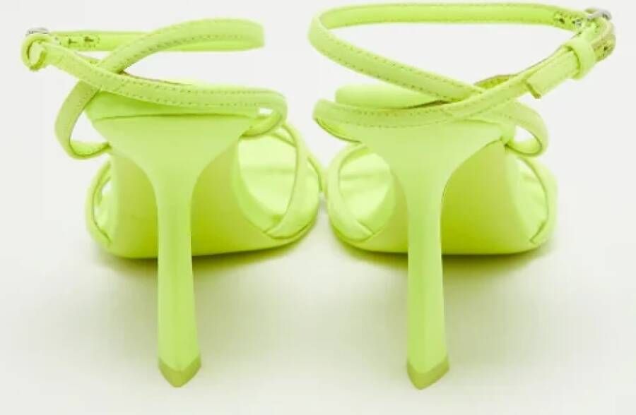 Alexander Wang Pre-owned Fabric sandals Green Dames