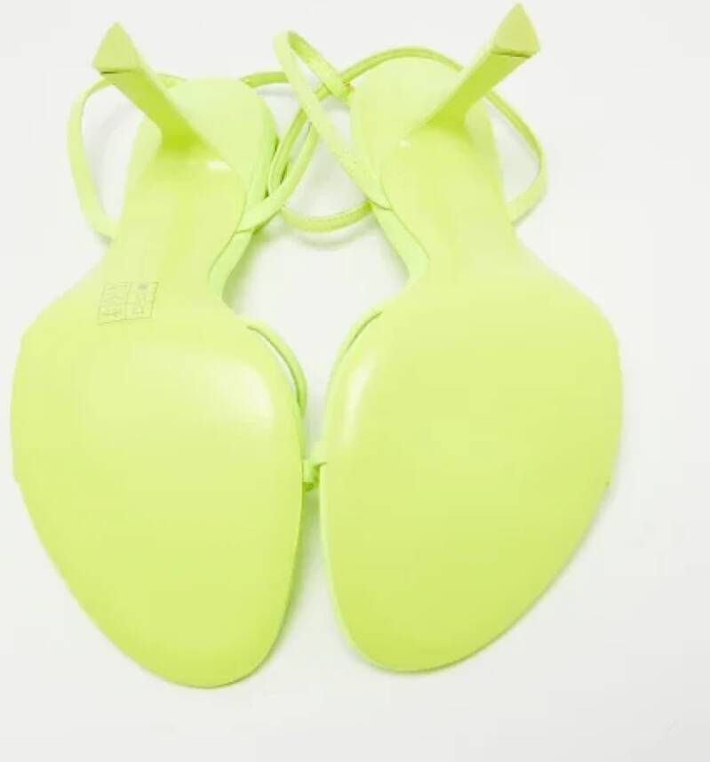 Alexander Wang Pre-owned Fabric sandals Green Dames