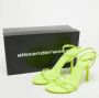 Alexander Wang Pre-owned Fabric sandals Green Dames - Thumbnail 8