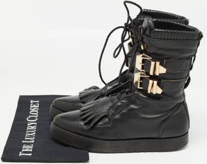 Alexander Wang Pre-owned Leather boots Black Dames