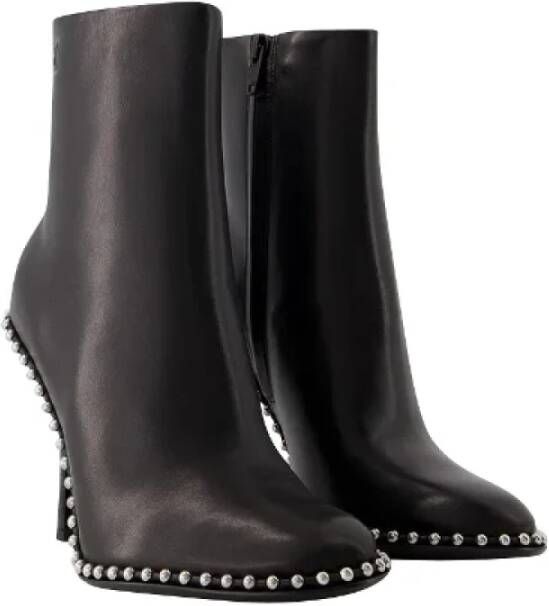 Alexander Wang Pre-owned Leather boots Black Dames