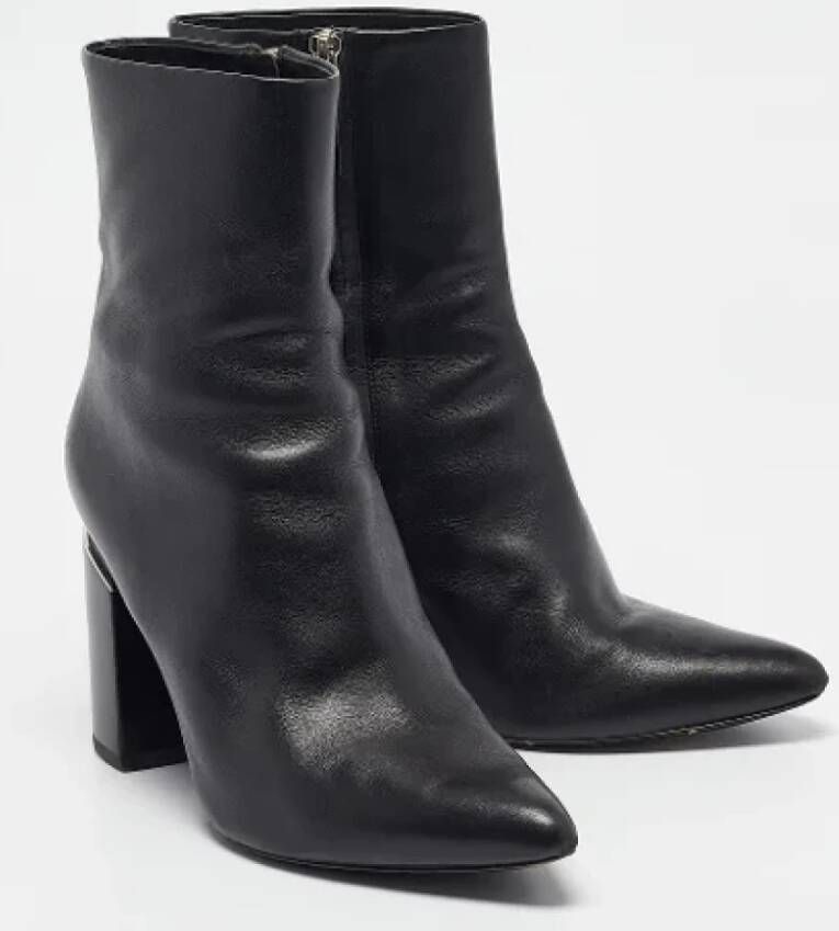 Alexander Wang Pre-owned Leather boots Black Dames