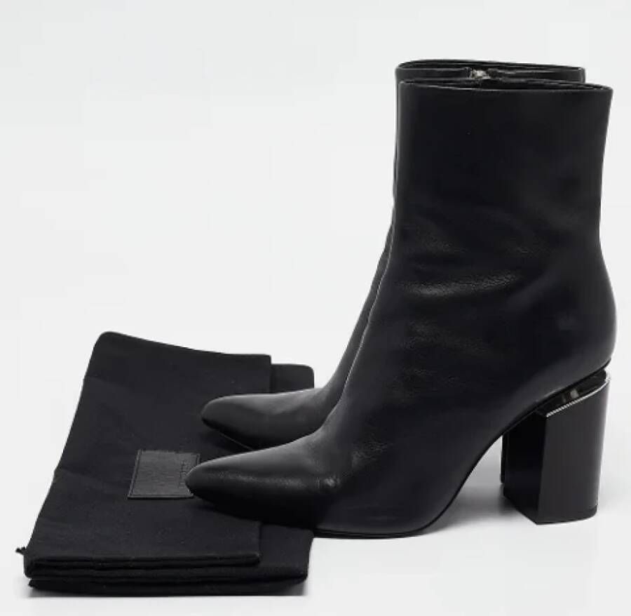 Alexander Wang Pre-owned Leather boots Black Dames