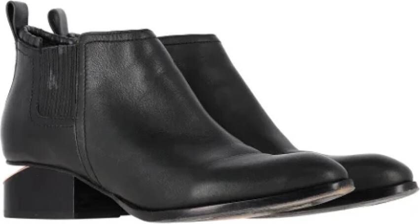 Alexander Wang Pre-owned Leather boots Black Dames