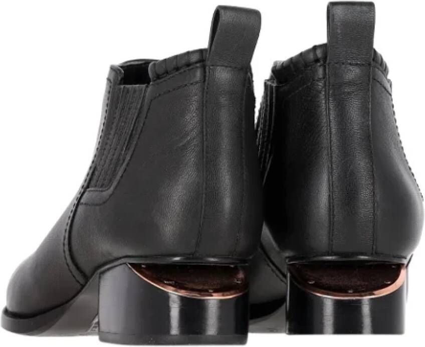 Alexander Wang Pre-owned Leather boots Black Dames