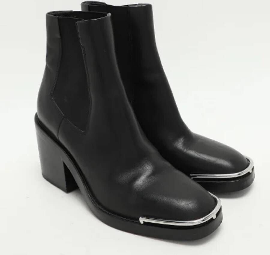 Alexander Wang Pre-owned Leather boots Black Dames