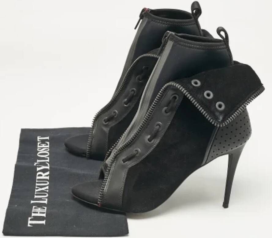 Alexander Wang Pre-owned Leather boots Black Dames