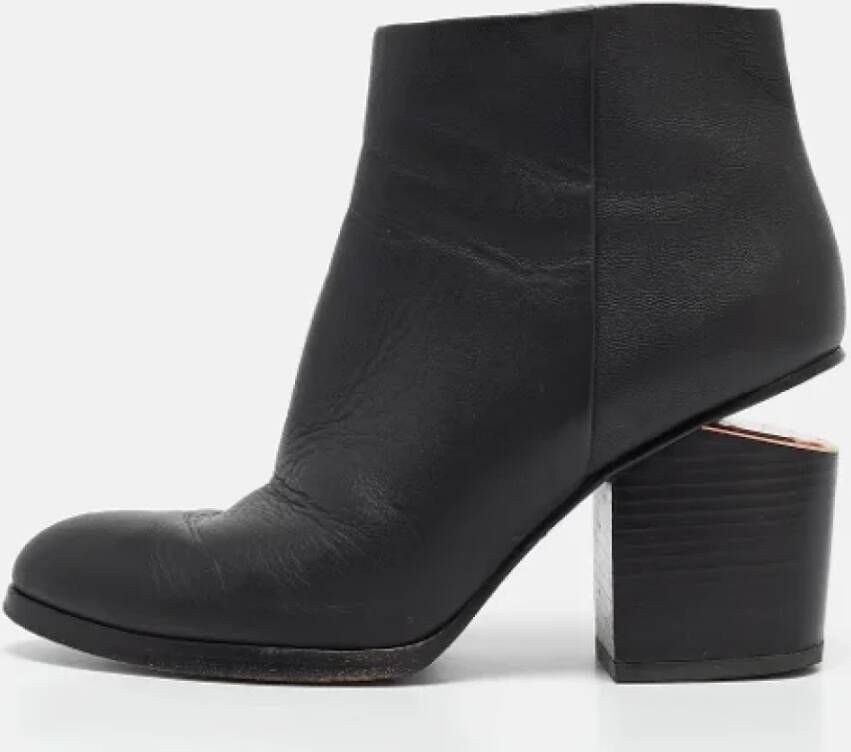 Alexander Wang Pre-owned Leather boots Black Dames