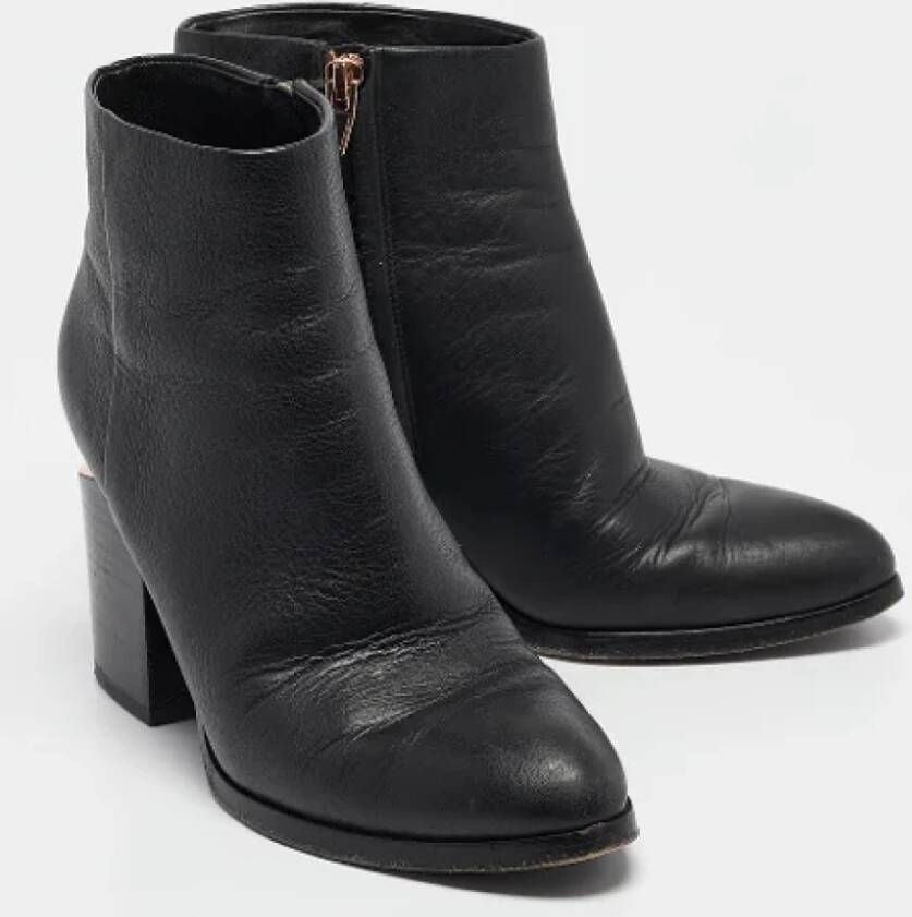 Alexander Wang Pre-owned Leather boots Black Dames