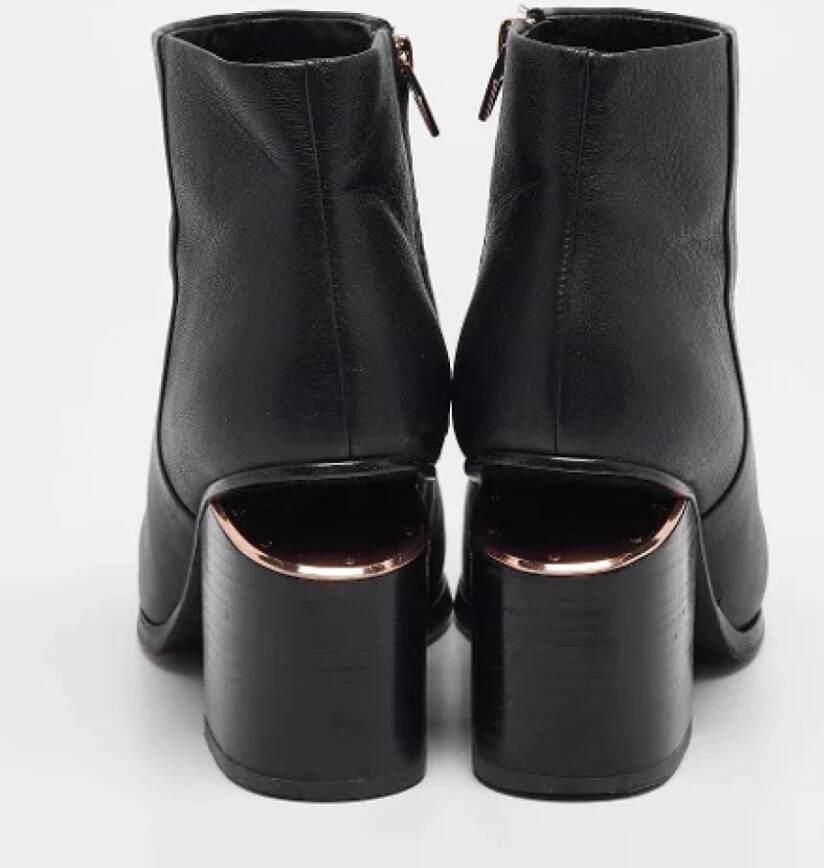 Alexander Wang Pre-owned Leather boots Black Dames