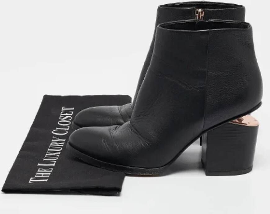 Alexander Wang Pre-owned Leather boots Black Dames