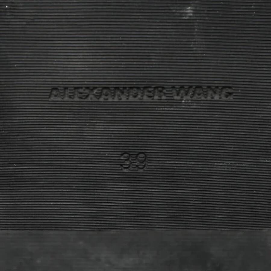 Alexander Wang Pre-owned Leather boots Black Dames