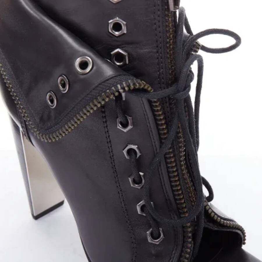 Alexander Wang Pre-owned Leather boots Black Dames