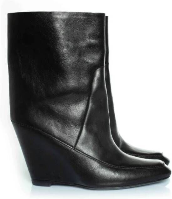 Alexander Wang Pre-owned Leather boots Black Dames