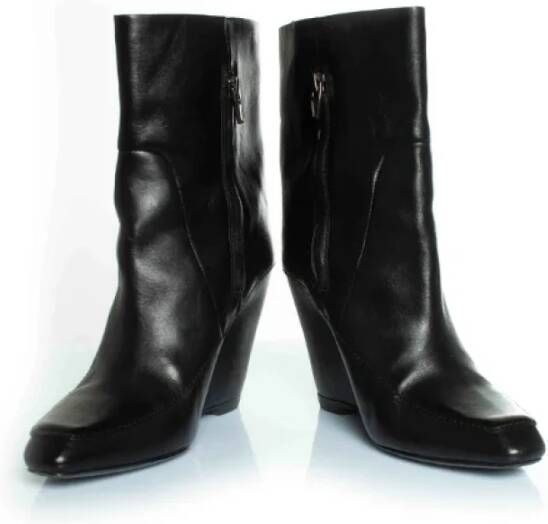 Alexander Wang Pre-owned Leather boots Black Dames