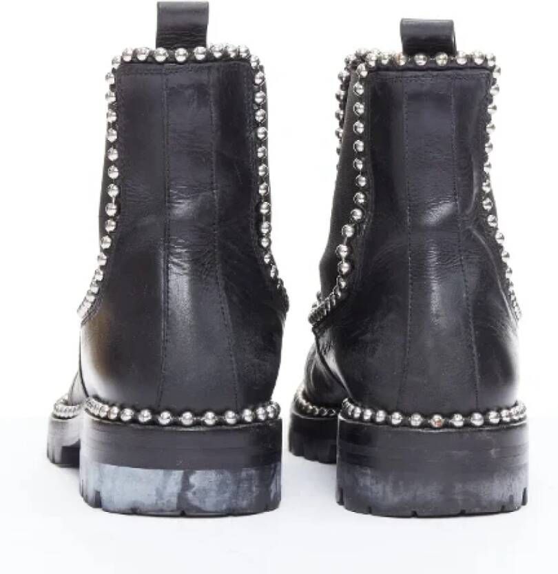 Alexander Wang Pre-owned Leather boots Black Dames