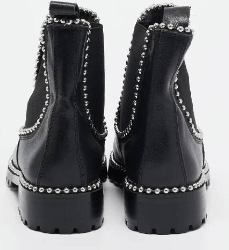 Alexander Wang Pre-owned Leather boots Black Dames