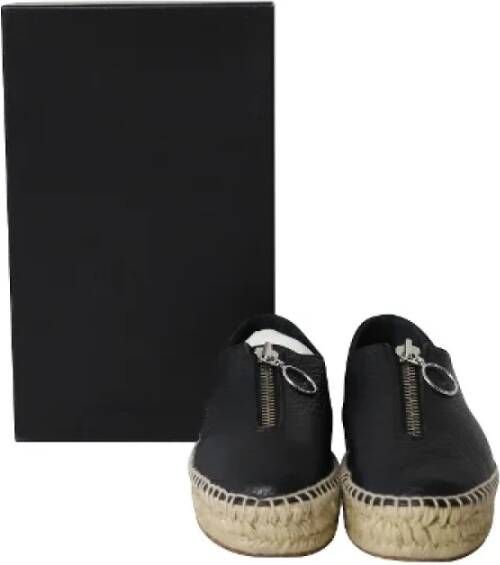 Alexander Wang Pre-owned Leather espadrilles Black Dames