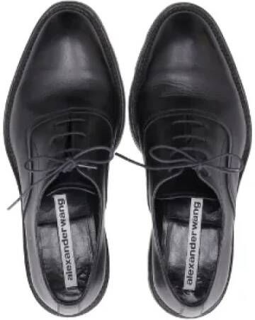 Alexander Wang Pre-owned Leather flats Black Dames