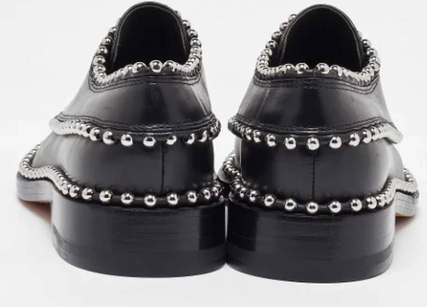 Alexander Wang Pre-owned Leather flats Black Dames