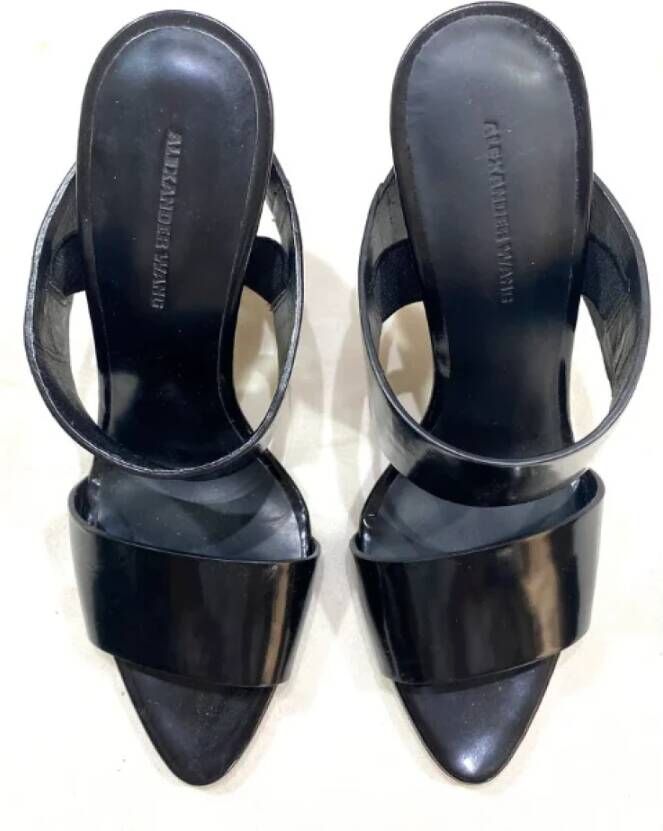 Alexander Wang Pre-owned Leather heels Black Dames