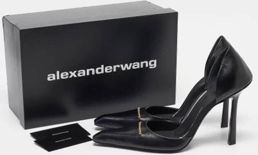 Alexander Wang Pre-owned Leather heels Black Dames