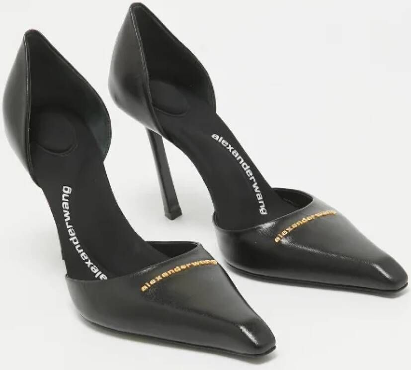 Alexander Wang Pre-owned Leather heels Black Dames