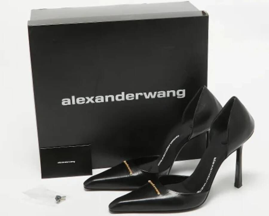 Alexander Wang Pre-owned Leather heels Black Dames