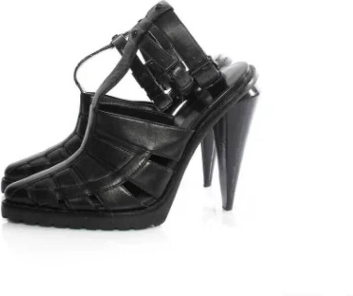 Alexander Wang Pre-owned Leather heels Black Dames