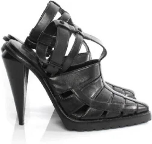 Alexander Wang Pre-owned Leather heels Black Dames