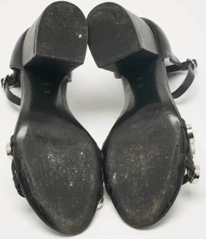 Alexander Wang Pre-owned Leather sandals Black Dames