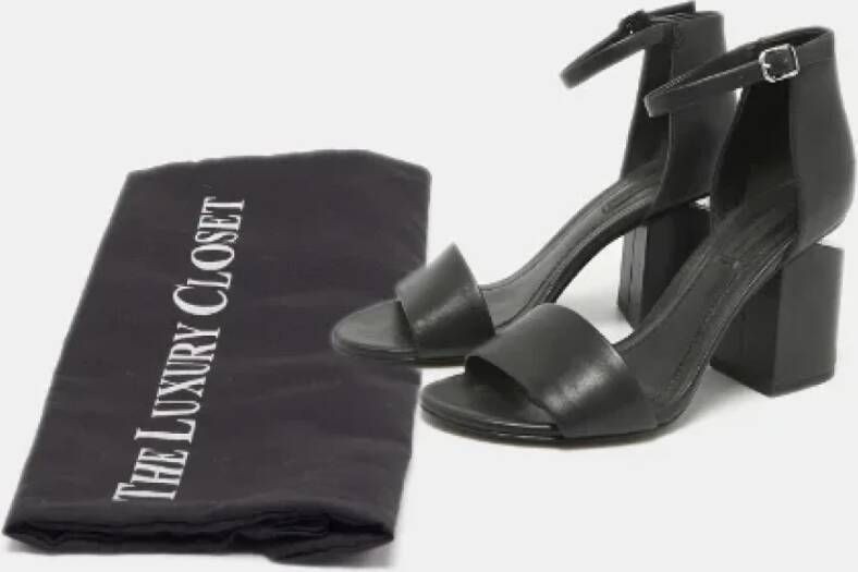 Alexander Wang Pre-owned Leather sandals Black Dames