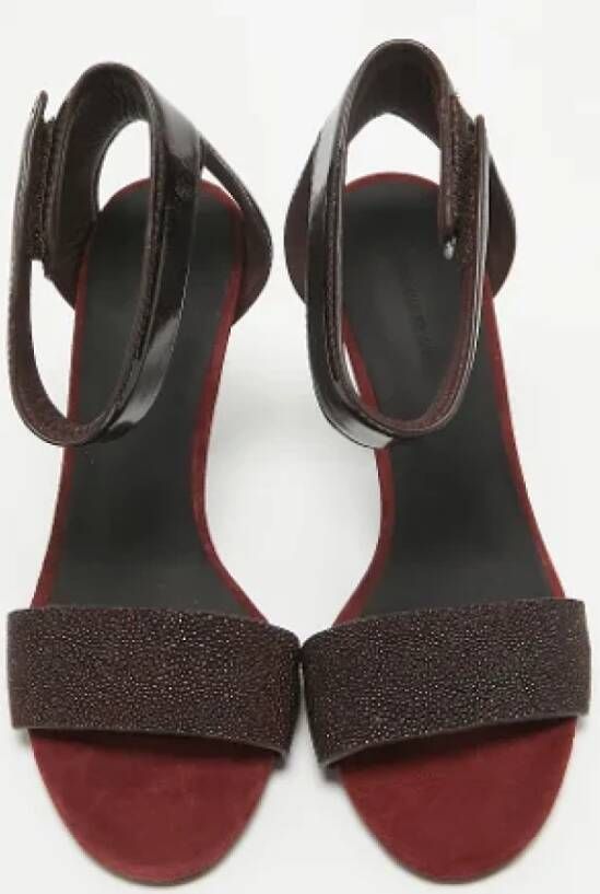 Alexander Wang Pre-owned Leather sandals Red Dames