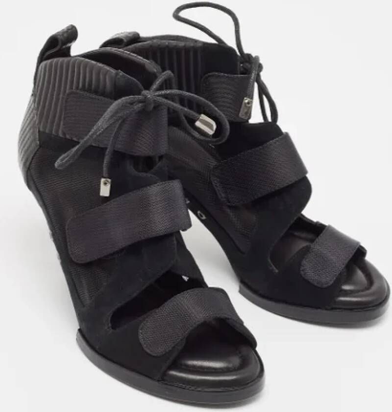 Alexander Wang Pre-owned Mesh boots Black Dames