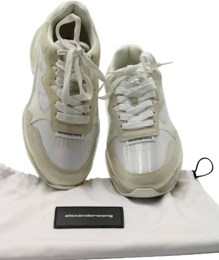 Alexander Wang Pre-owned Plastic sneakers Beige Dames