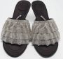 Alexander Wang Pre-owned Satin sandals Gray Dames - Thumbnail 3