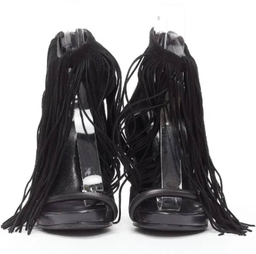 Alexander Wang Pre-owned Suede heels Black Dames