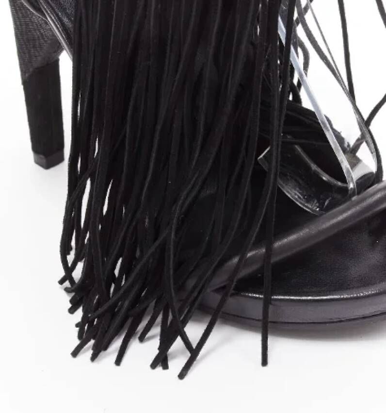 Alexander Wang Pre-owned Suede heels Black Dames