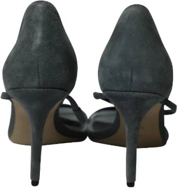 Alexander Wang Pre-owned Suede heels Blue Dames