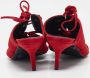 Alexander Wang Pre-owned Suede sandals Red Dames - Thumbnail 5