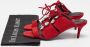 Alexander Wang Pre-owned Suede sandals Red Dames - Thumbnail 9